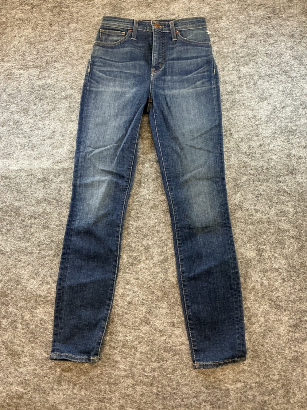 Madewell Dark Wash  Cruvy High Rise Skinny Jeans D7